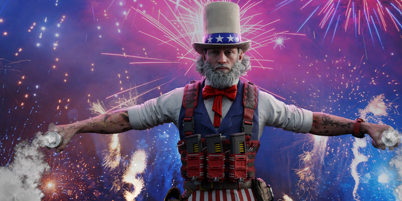 Call of Duty Uncle Sam LoadingScreen from Tracer Pack: Uncle Sam Modern Warfare 3 Bundle