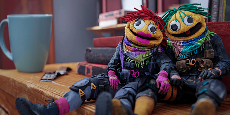 Call of Duty Sock Puppet LoadingScreen from Tracer Pack: Sock Puppets Modern Warfare 3 Bundle