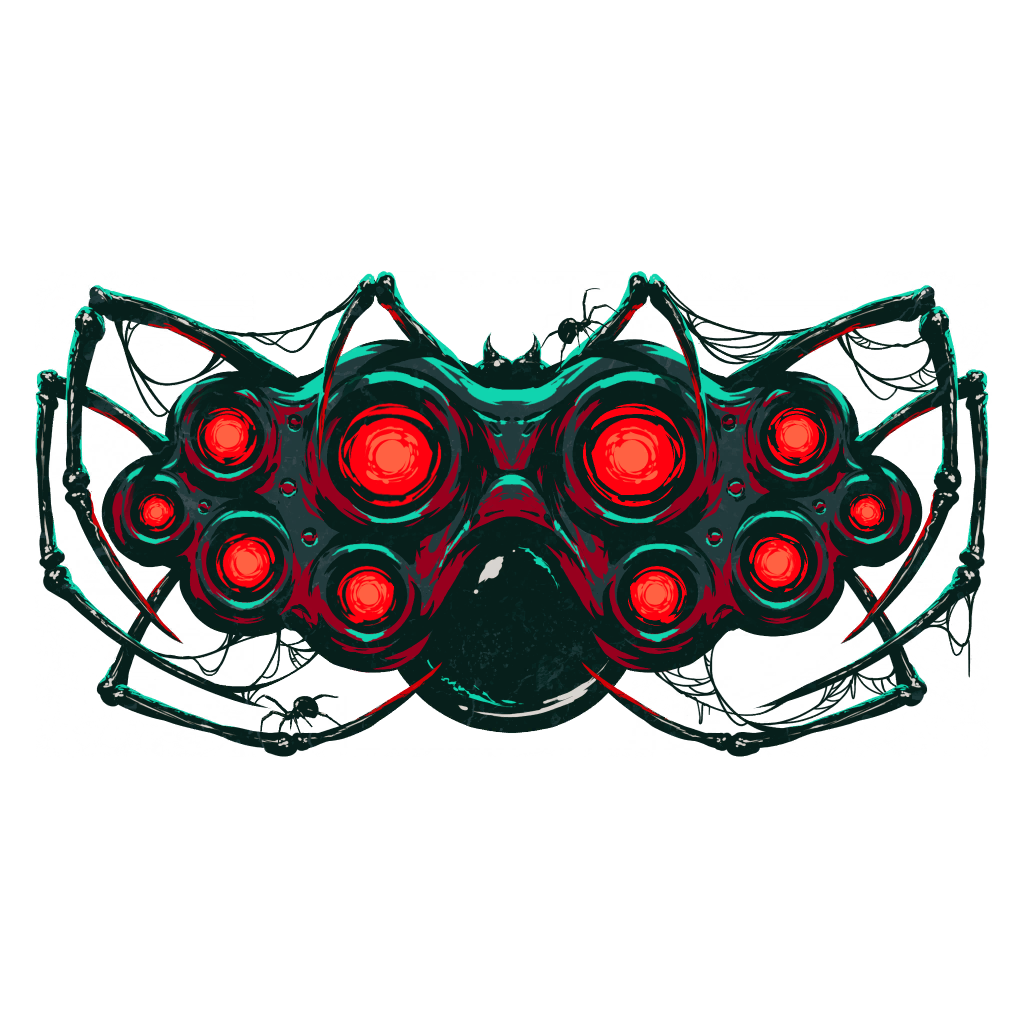 Call of Duty Eight Legged Mask Sticker from Tracer Pack: Arachnophobia New Weapon Modern Warfare 3 Bundle