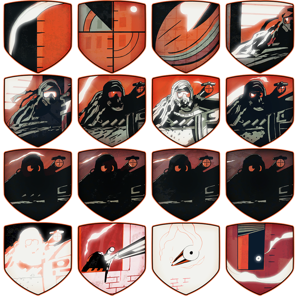 Call of Duty Secret Sniper Emblem from MWII Pro Pack 2: Urban Veteran Modern Warfare 2 Bundle