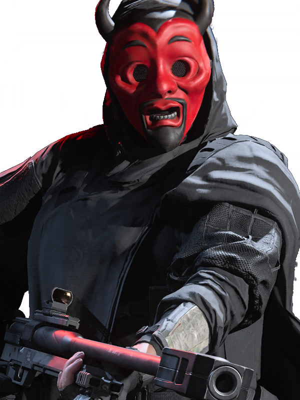Call of Duty Devil OperatorSkin from Tracer Pack: Trick 'r Treat - Halloween Mask Pack Modern Warfare 3 Bundle