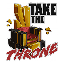 Call of Duty Take the Throne Sticker from TRACER PACK: 2023 Call of Duty League™ Champs Modern Warfare 2 Bundle