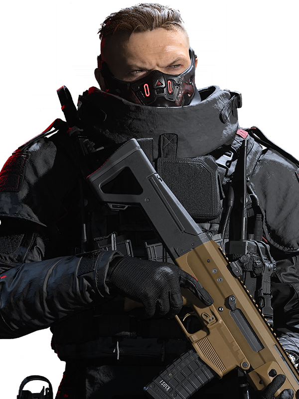 Call of Duty NOLAN OperatorSkin from MWIII Battle Pass Season 1 Collection Modern Warfare 3 Bundle