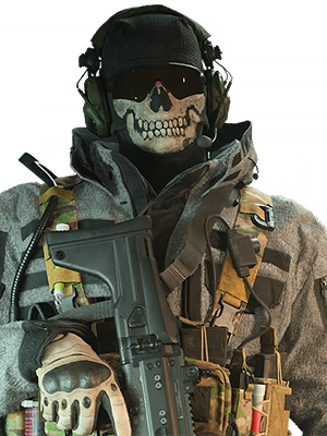 Call of Duty CLASSIC GHOST OperatorSkin from Classic Ghost Pack Modern Warfare 2 Bundle