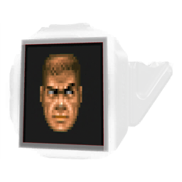 Call of Duty Doomguy Gunscreen from Tracer Pack: Doom Modern Warfare 2 Bundle