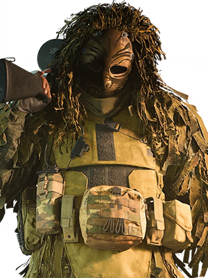 Call of Duty GHILLIE MONSTER OperatorSkin from Overgrown 2 Modern Warfare 2 Bundle