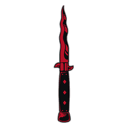 Call of Duty Sharpened Stiletto Sticker from Carbon Blade Modern Warfare 2 Bundle