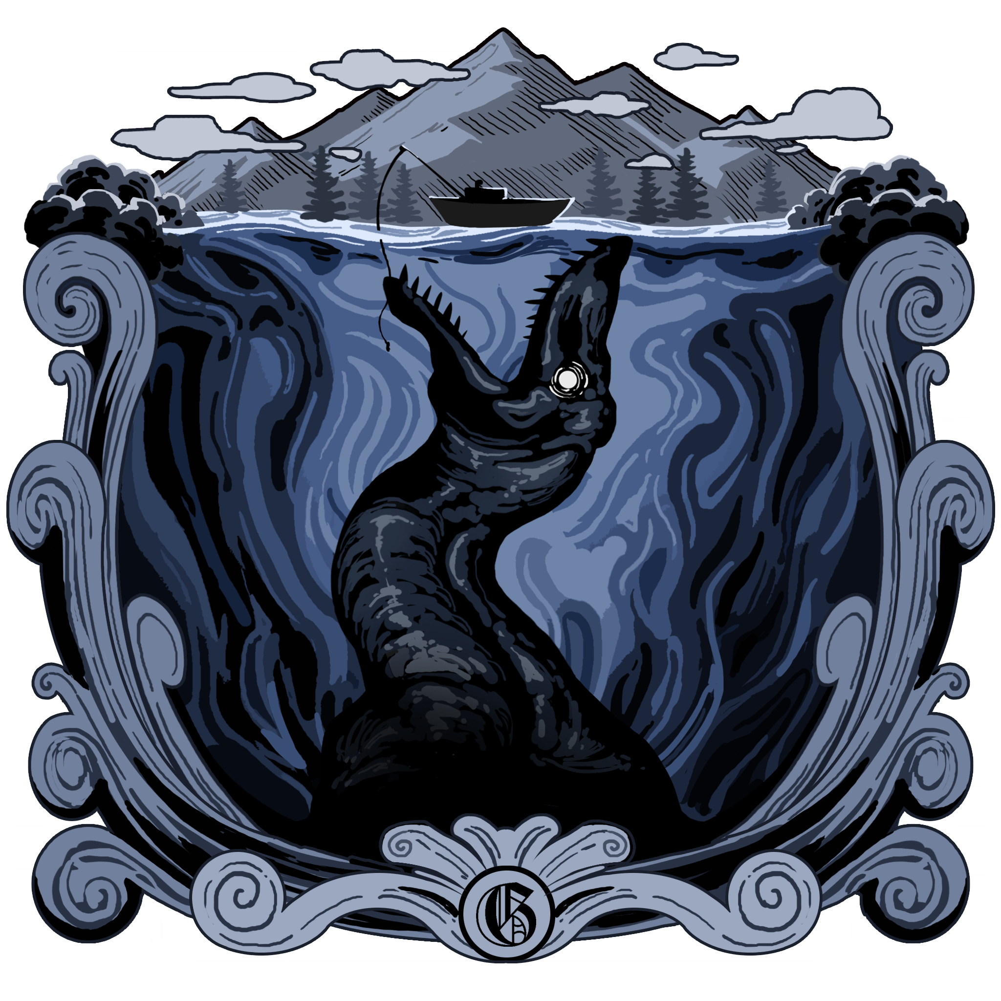 Call of Duty Hard to Swallow Sticker from Cryptids: Nessie Modern Warfare 3 Bundle