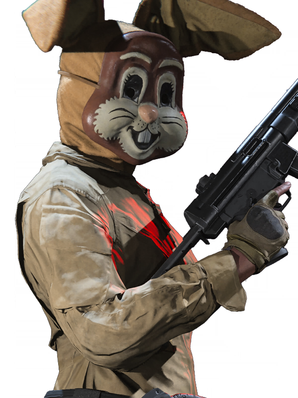Call of Duty Happy Bunny OperatorSkin from Tracer Pack: Trick 'r Treat - Halloween Mask Pack Modern Warfare 3 Bundle