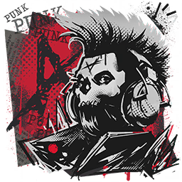 Call of Duty Watcha lookin' at, punk? Emblem from Tracer Pack: Ghost Punk Pro Pack Modern Warfare 3 Bundle