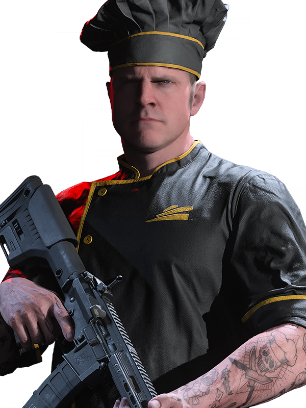 Call of Duty Executive Chef OperatorSkin from CDL Let 'em Cook Pack Modern Warfare 3 Bundle