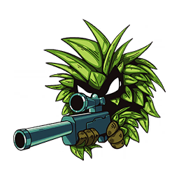 Call of Duty Leaf Me Alone Sticker from Overgrown Modern Warfare 2 Bundle