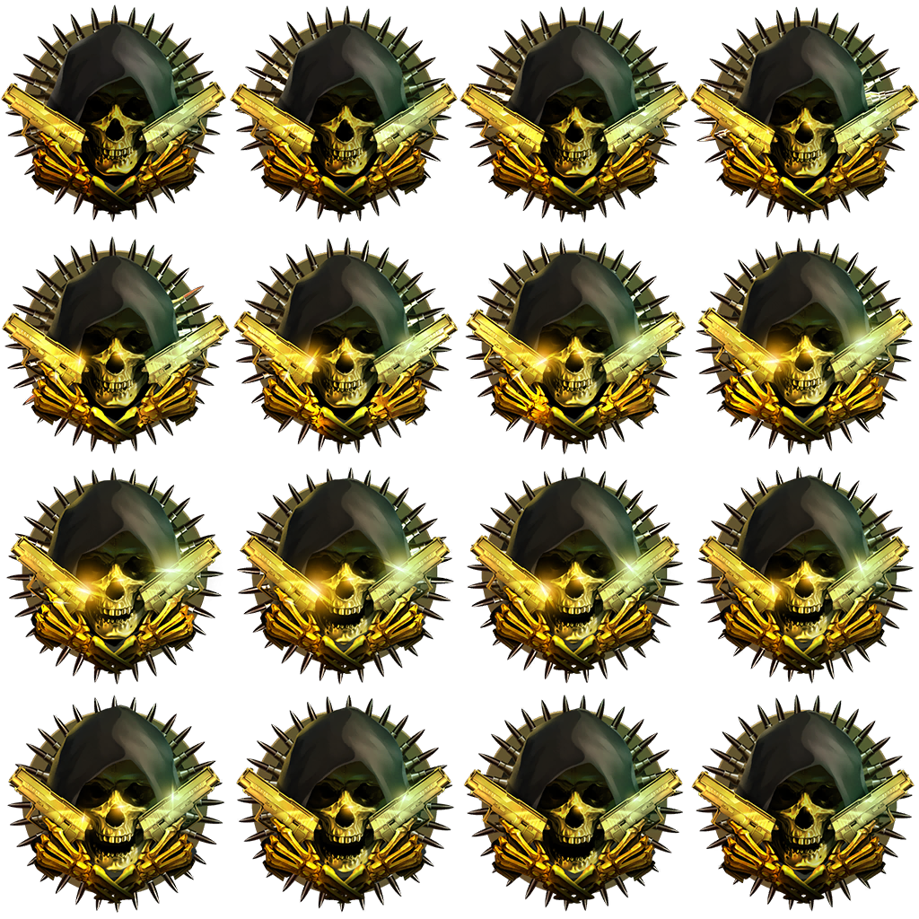 Call of Duty Death's Payment Emblem from TRACER PACK: Bone Chiller Modern Warfare 2 Bundle