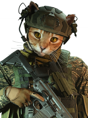 Call of Duty SGT. PSPSPS OperatorSkin from Whisker Tango Modern Warfare 2 Bundle