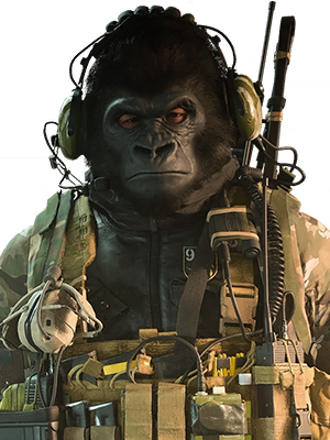 Call of Duty Jungle Fog OperatorSkin from TRACER PACK: Hear No Evil Modern Warfare 2 Bundle