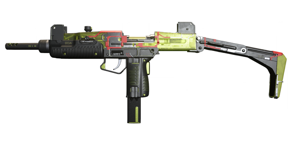 Call of Duty Gassed Up WSP-9 Blueprint from Gassed Up Weapon Vault Modern Warfare 3 Bundle