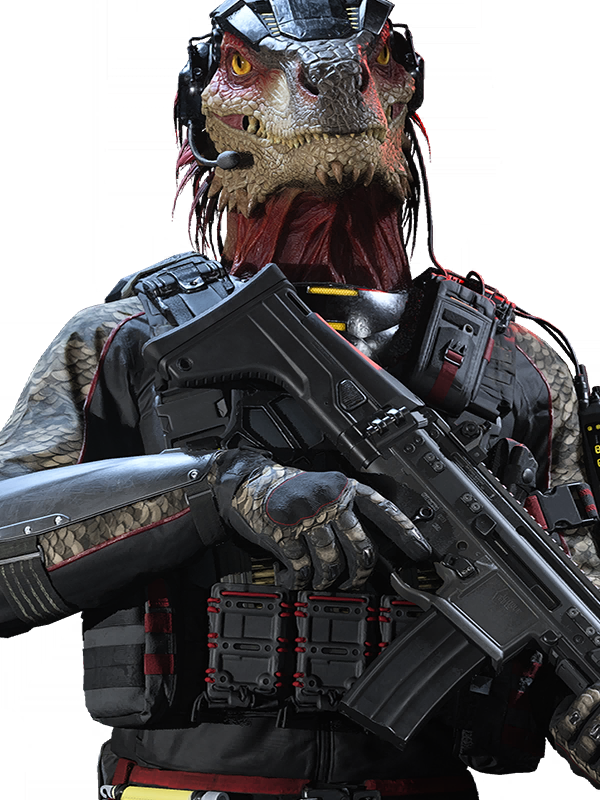 Call of Duty Sickle OperatorSkin from Tracer Pack: CODasaurus Ultra Skin Modern Warfare 3 Bundle