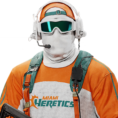 Call of Duty Miami Heretics - Away OperatorSkin from Miami Heretics Team Pack 2025 Black Ops 6 Bundle