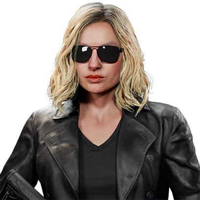 Call of Duty Smoking Gun OperatorSkin from Reactive: Satin Smoke Black Ops 6 Bundle