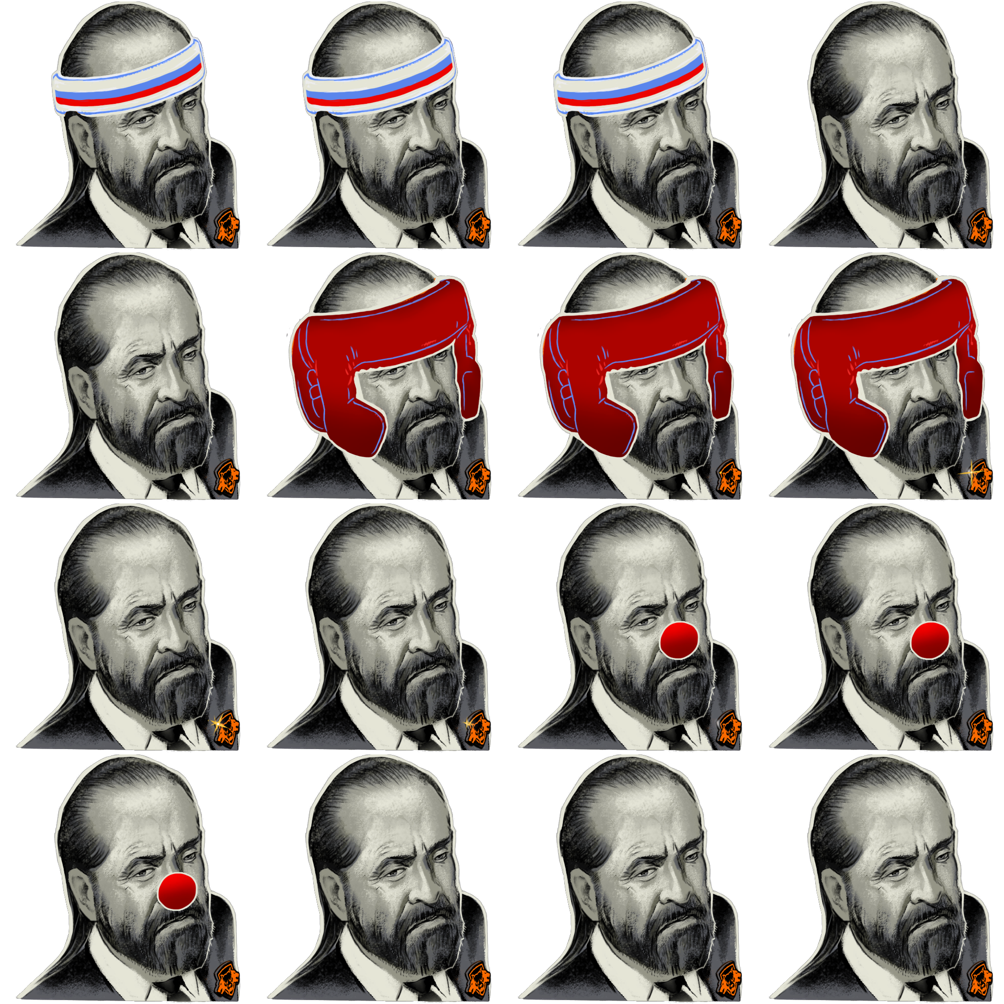 Call of Duty Many Hats Emblem from Tracer Pack: The Replacer Black Ops 6 Bundle