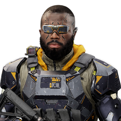 Call of Duty Attrition OperatorSkin from Reactive: Cascade Failure  Black Ops 6 Bundle