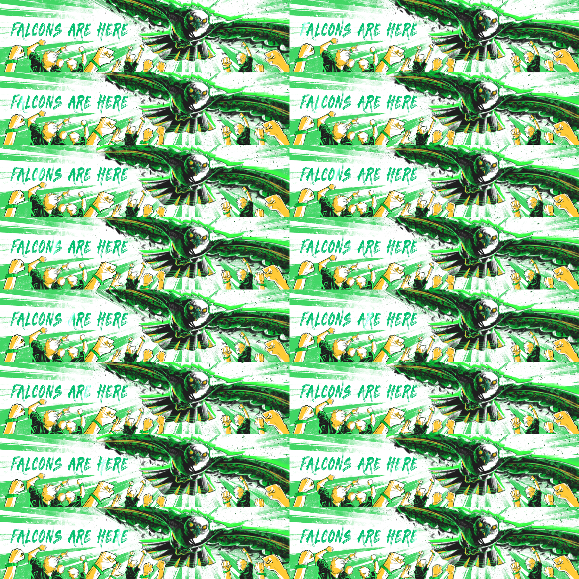 Call of Duty Vegas Falcons Playercard from Vegas Falcons Team Pack 2025 Black Ops 6 Bundle