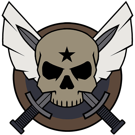Call of Duty Chaotic Blade Emblem from Jungle Trooper Black Ops 6 Bundle