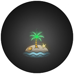 Call of Duty Island Charm from Tracer Pack: Shore Leave Black Ops 6 Bundle