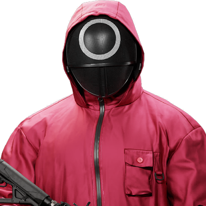 Call of Duty Masked Worker OperatorSkin from Squid Game 2: Pink Guards Tracer Pack Black Ops 6 Bundle