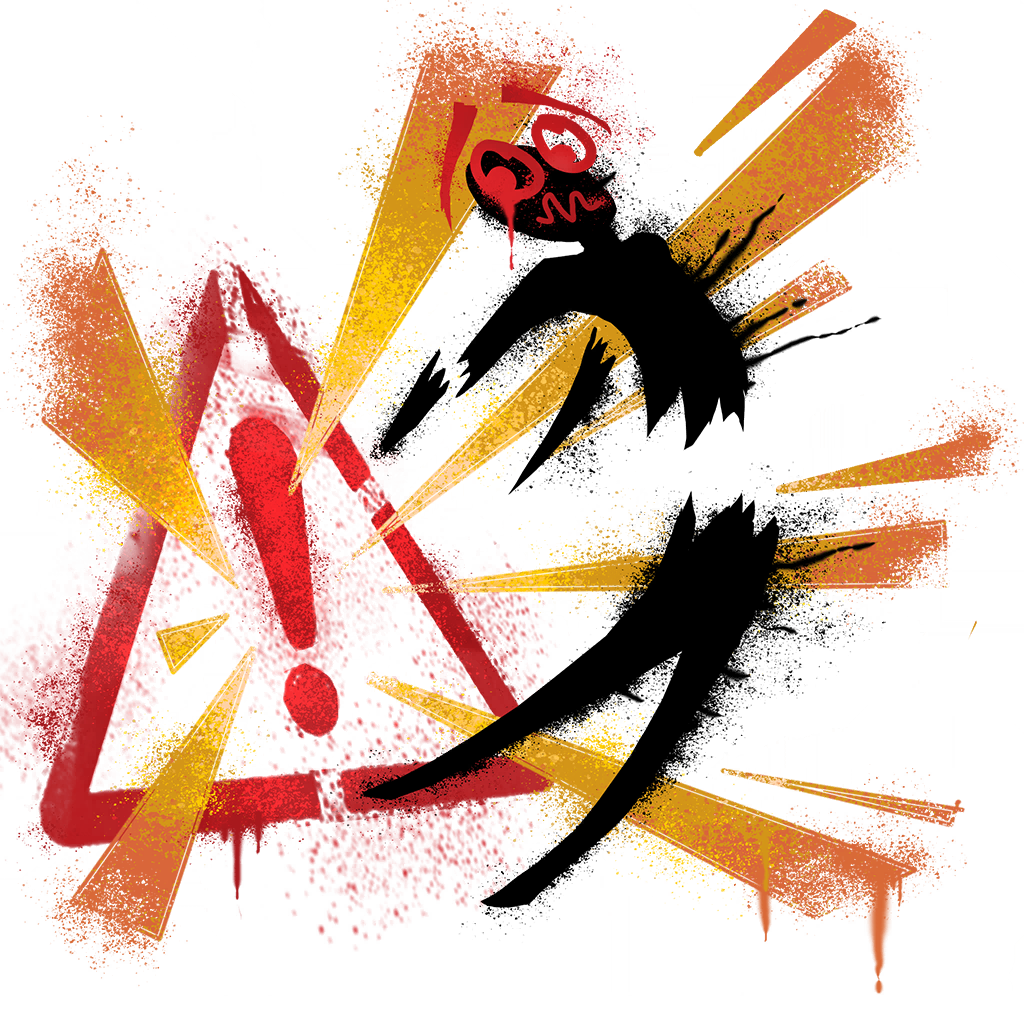 Call of Duty Explosive Caution Attachment from Tracer Pack: Firebomb Black Ops 6 Bundle