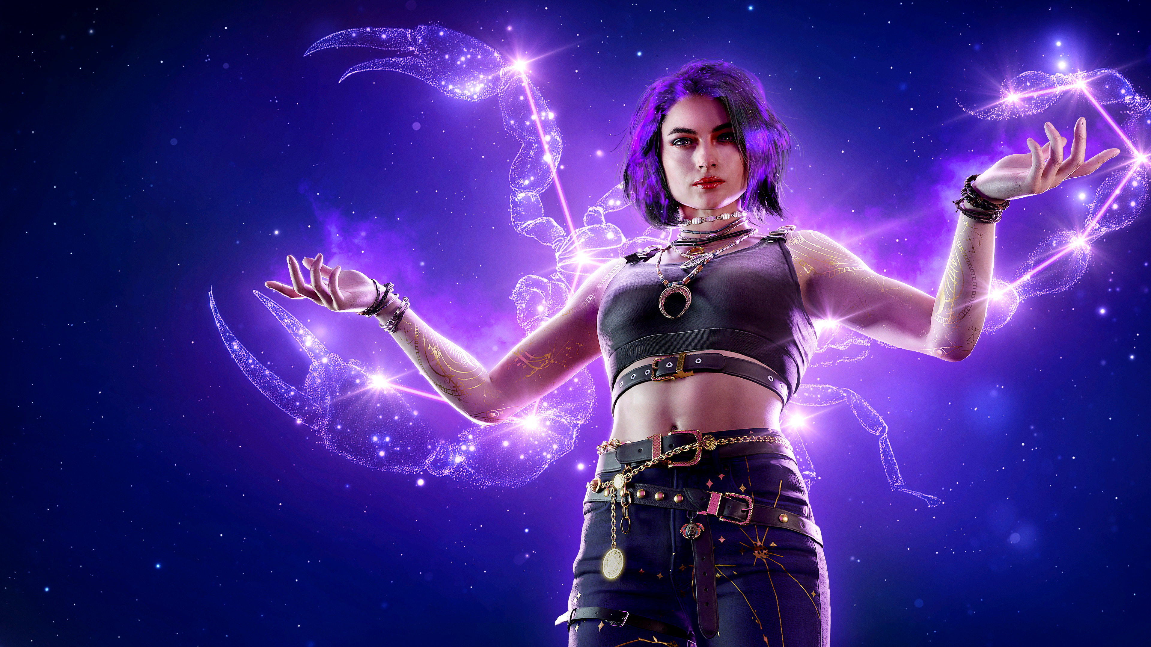 Call of Duty Astrologist LoadingScreen from Tracer Pack: Moonrise Serenade Black Ops 6 Bundle