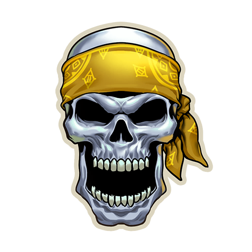 Call of Duty Bone Cackle Sticker from Mastercraft: Desperado Black Ops 6 Bundle