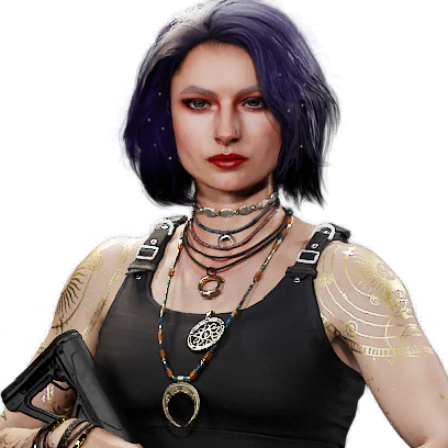Call of Duty Star Reader OperatorSkin from Tracer Pack: Moonrise Serenade Black Ops 6 Bundle