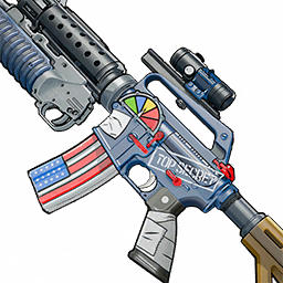 Call of Duty Terror Alert Yellow Blueprint from Tracer Pack:  American Dad: Stan Black Ops 6 Bundle