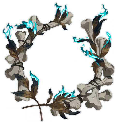 Call of Duty Cross Peacefully Sticker from Mastercraft: Hades Reign Black Ops 6 Bundle