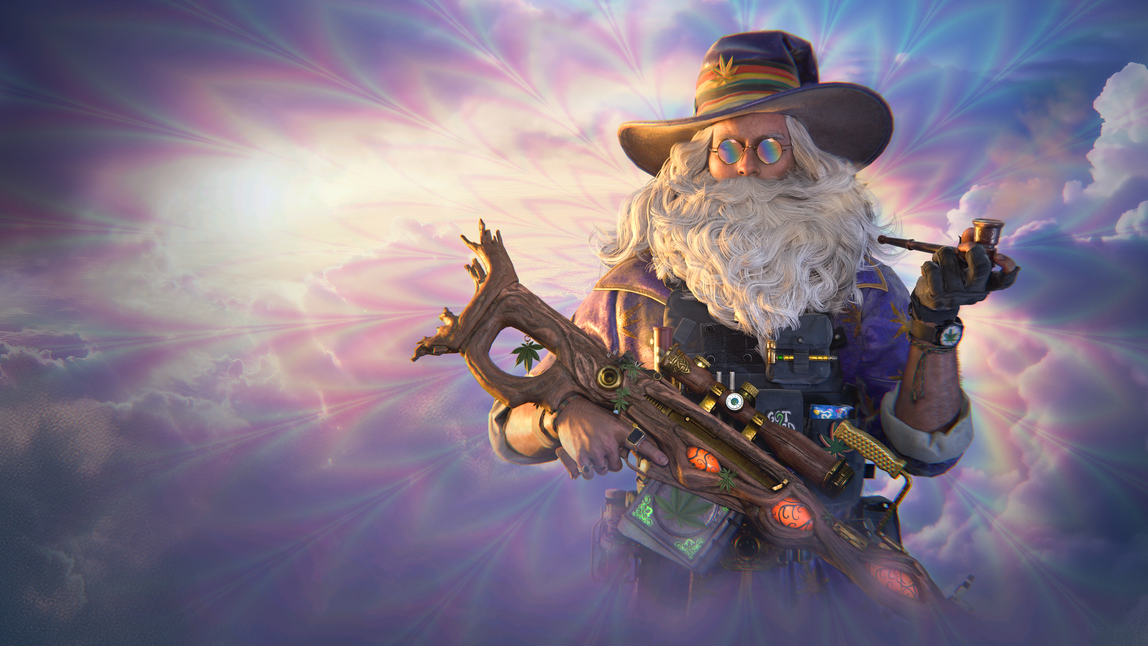 Call of Duty Mystical High LoadingScreen from Reactive: Magic Grass Black Ops 6 Bundle