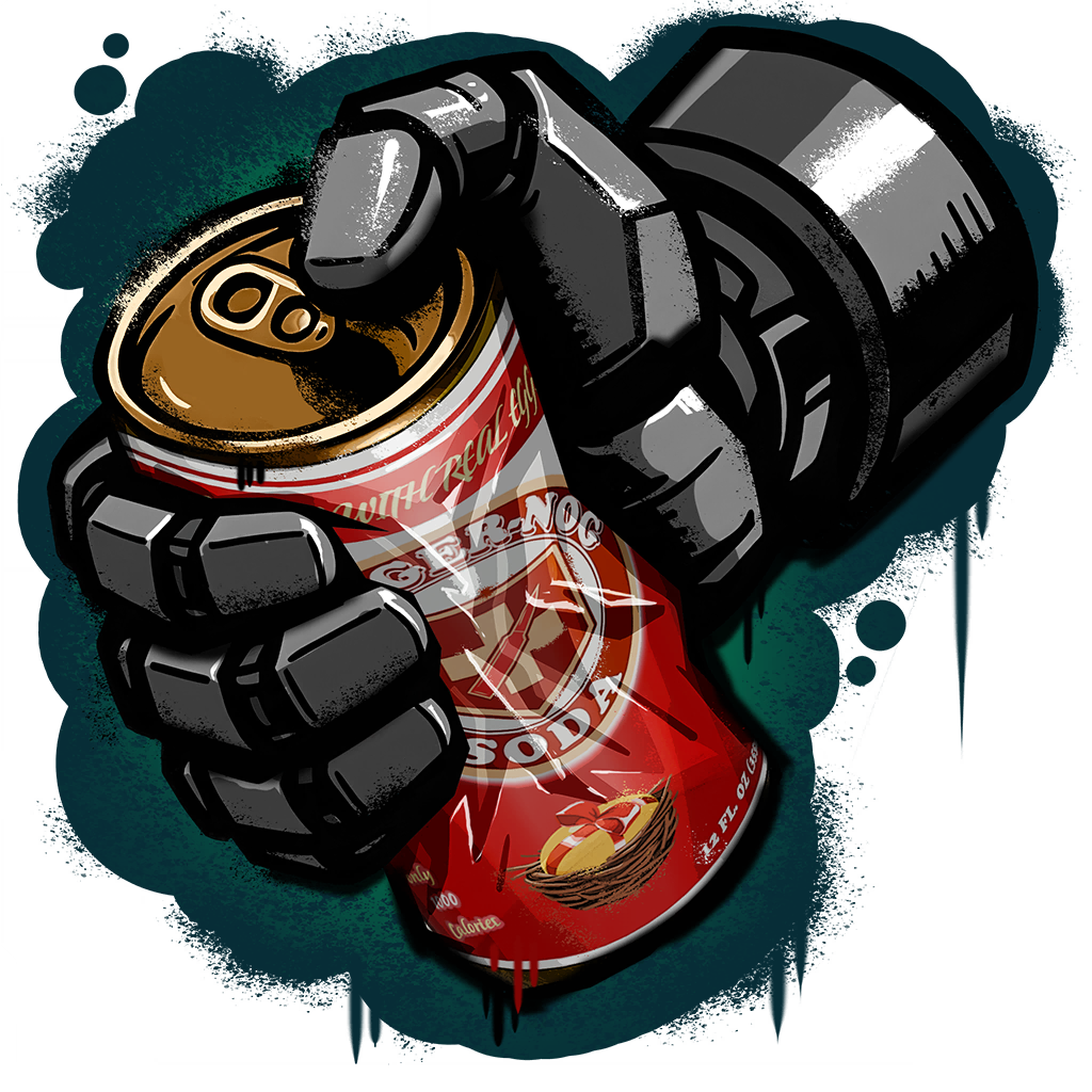 Call of Duty Crushin' It Attachment from Ultra Skin: Juggernog Justice Black Ops 6 Bundle