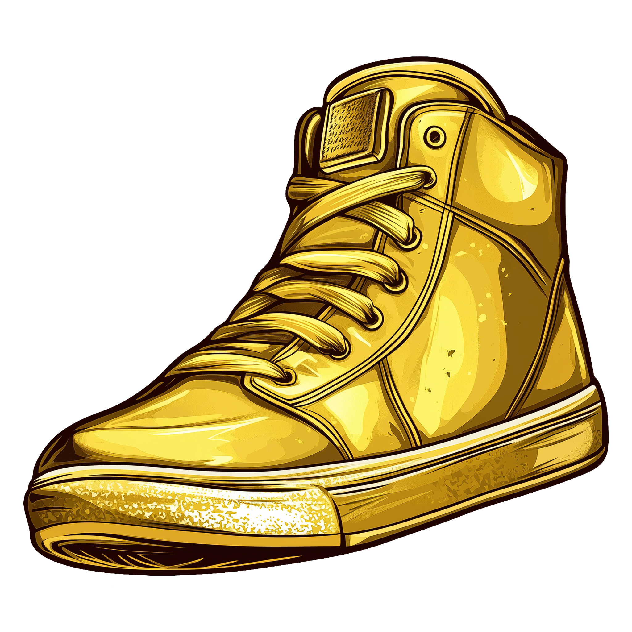 Call of Duty Golden Boots Sticker from Hella Fresh Starter Pack Black Ops 6 Bundle