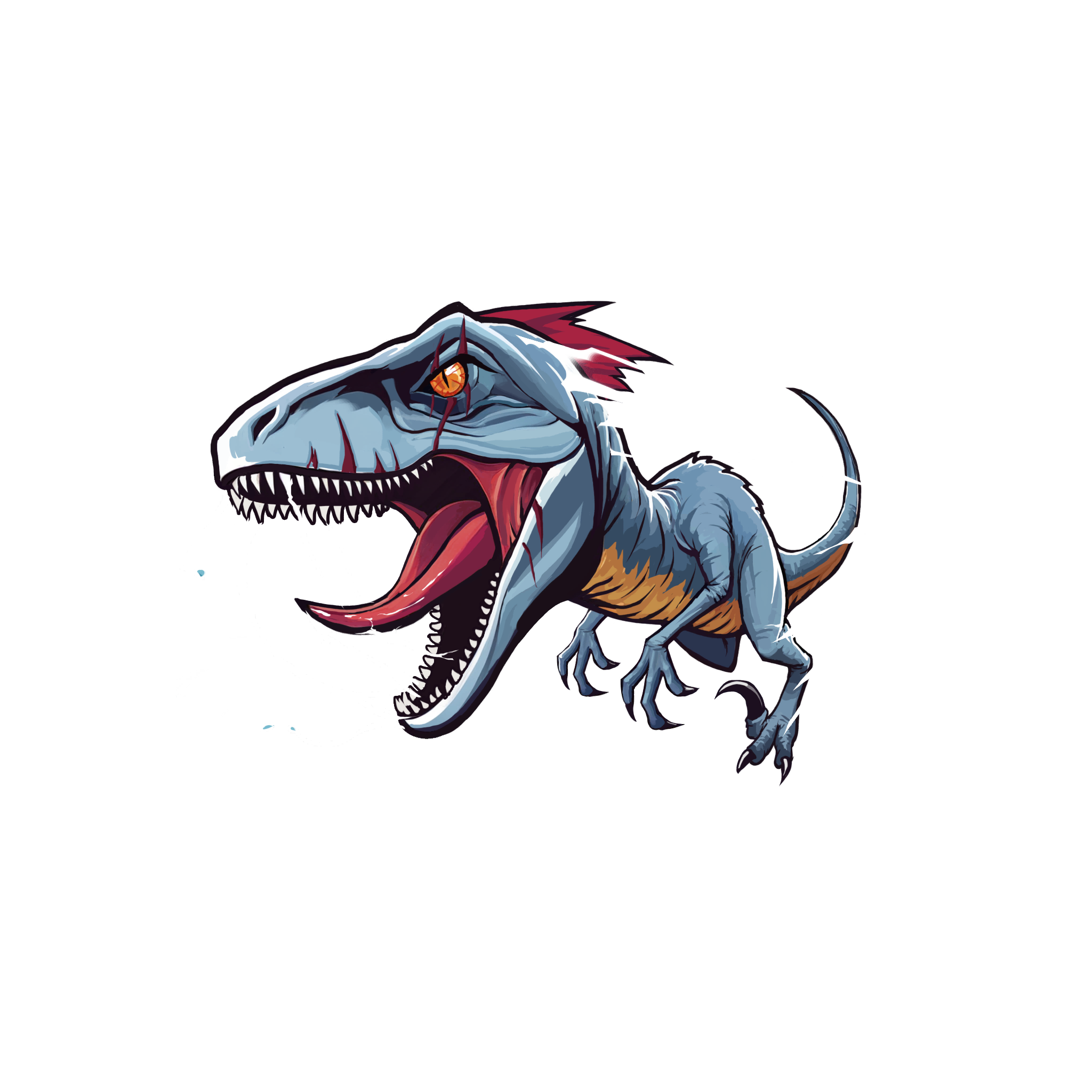 Call of Duty Feroci-raptor Sticker from Mastercraft: Mesozoic Dawn Black Ops 6 Bundle