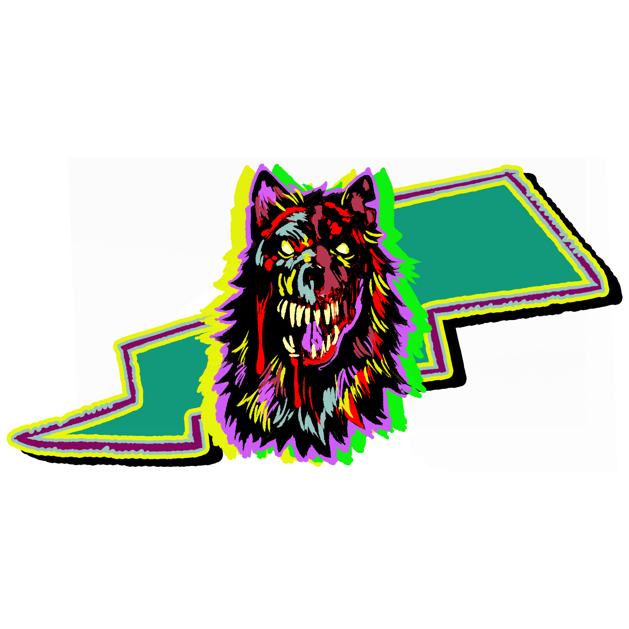 Call of Duty Shock Doggy Sticker from Reactive: ReANIMEted Black Ops 6 Bundle