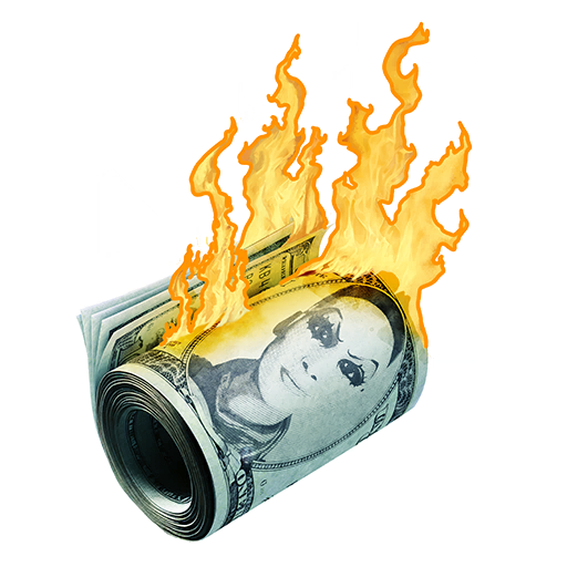 Call of Duty Burning Dough! Sticker from Tracer Pack: Twisted Jester Black Ops 6 Bundle