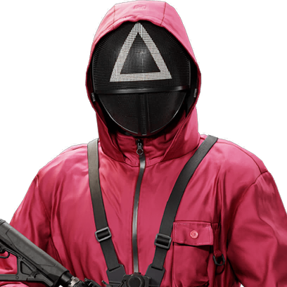 Call of Duty Masked Soldier OperatorSkin from Squid Game 2: Pink Guards Tracer Pack Black Ops 6 Bundle