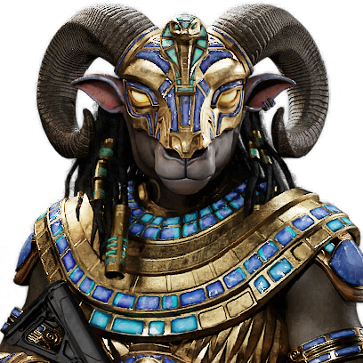 Call of Duty Khnum OperatorSkin from Reactive: Fabled Creation Black Ops 6 Bundle