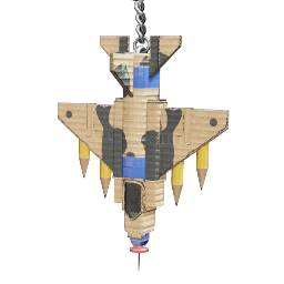 Call of Duty Aircraft Charm from Ultra Skin: Cardboard Commando Black Ops 6 Bundle