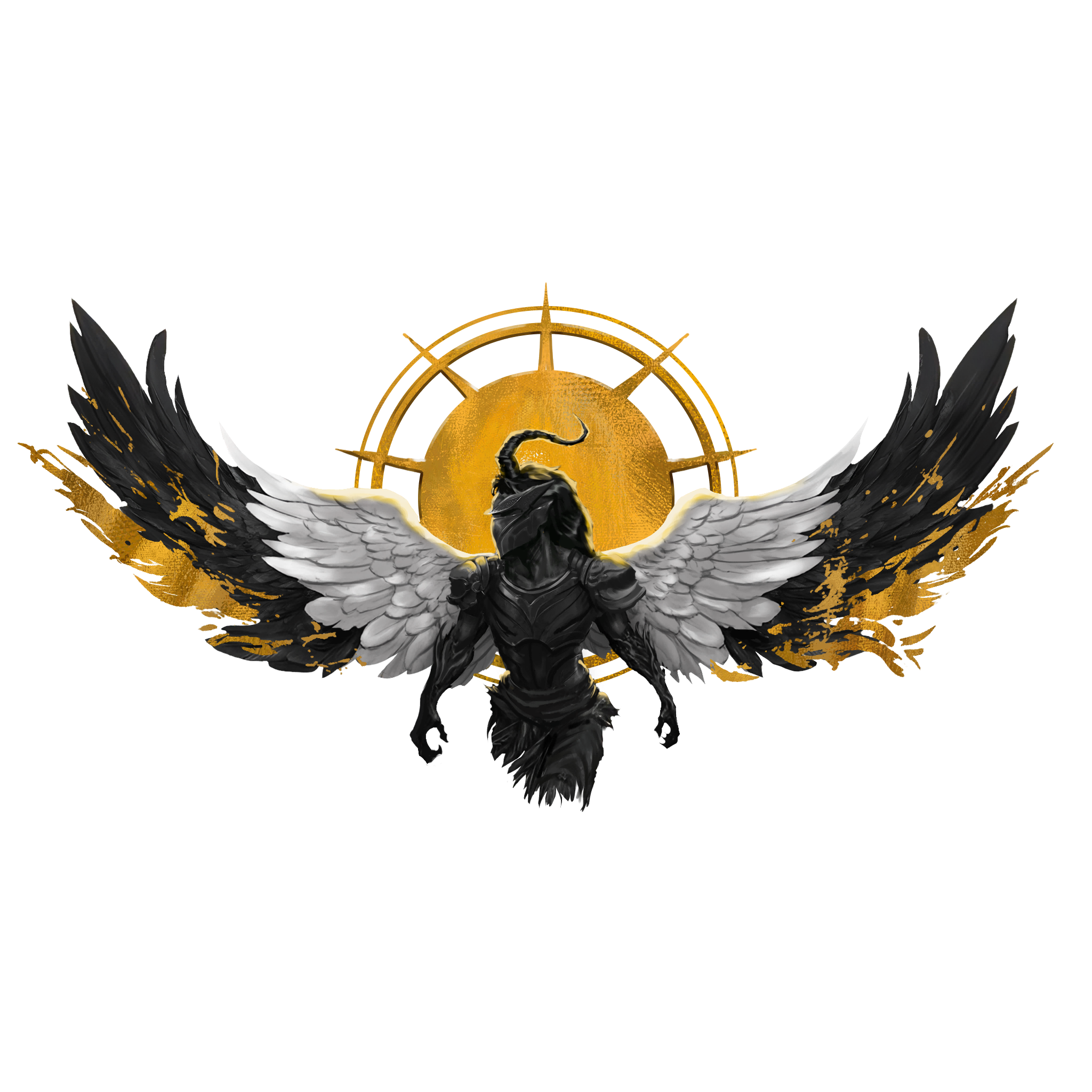Call of Duty Angelic Demon Sticker from Mastercraft: Radiant Blight Black Ops 6 Bundle