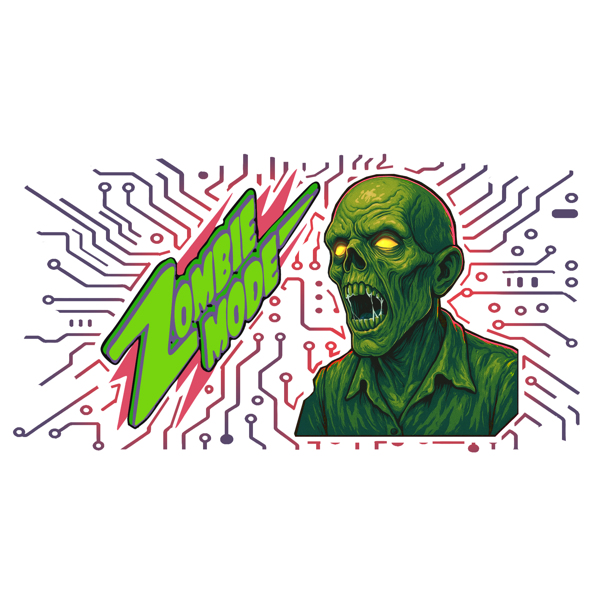 Call of Duty Activate Zombie Mode! Sticker from Mastercraft: Decked Out Black Ops 6 Bundle