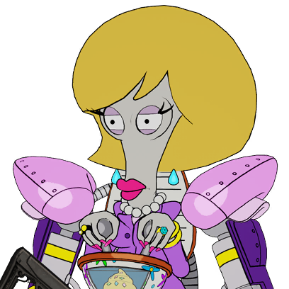 Call of Duty Jeannie Gold OperatorSkin from Tracer Pack: American Dad: Roger Black Ops 6 Bundle