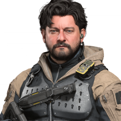 Call of Duty Trespasser OperatorSkin from No Weakness Black Ops 7 Bundle