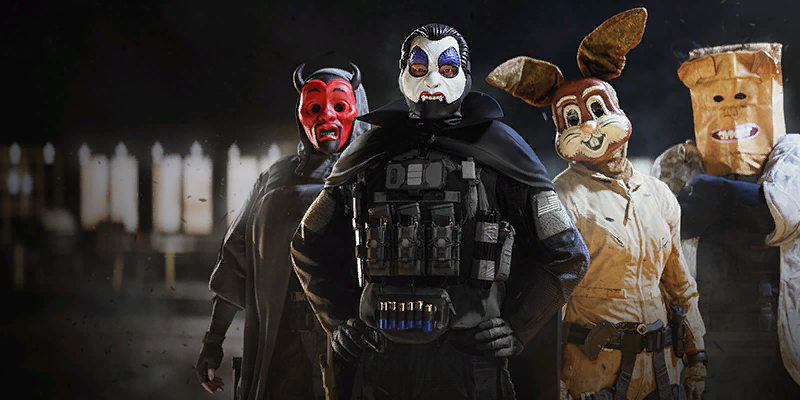 Call of Duty Trick 'r Treat - Halloween Mask LoadingScreen from Tracer Pack: Trick 'r Treat - Halloween Mask Pack Modern Warfare 3 Bundle