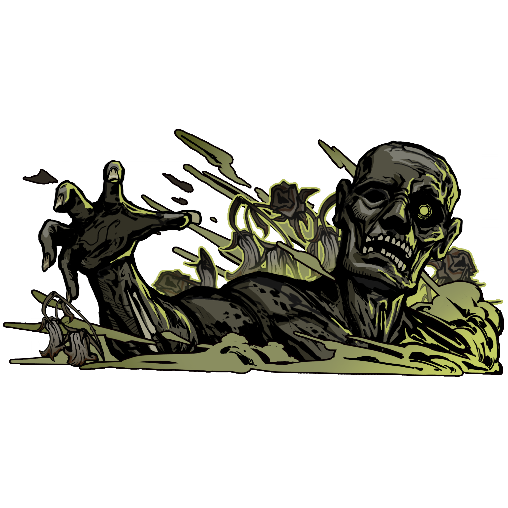 Call of Duty From the Grave Sticker from Tracer Pack: Horsemen: Decay Ultra Skin Modern Warfare 3 Bundle